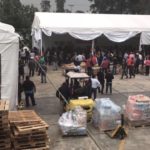 Acopio y entrega de apoyos en municipios mexiquenses afectados por los sismos