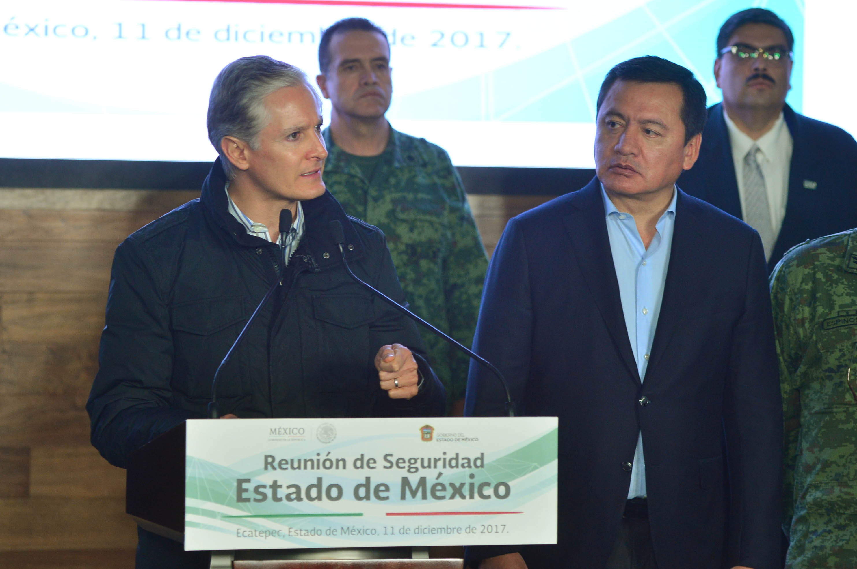 CONTINUARÁ EL TRABAJO EN COORDINACIÓN CON FUERZAS FEDERALES PARA BRINDAR MAYOR SEGURIDAD A LOS MEXIQUENSES: DEL MAZO