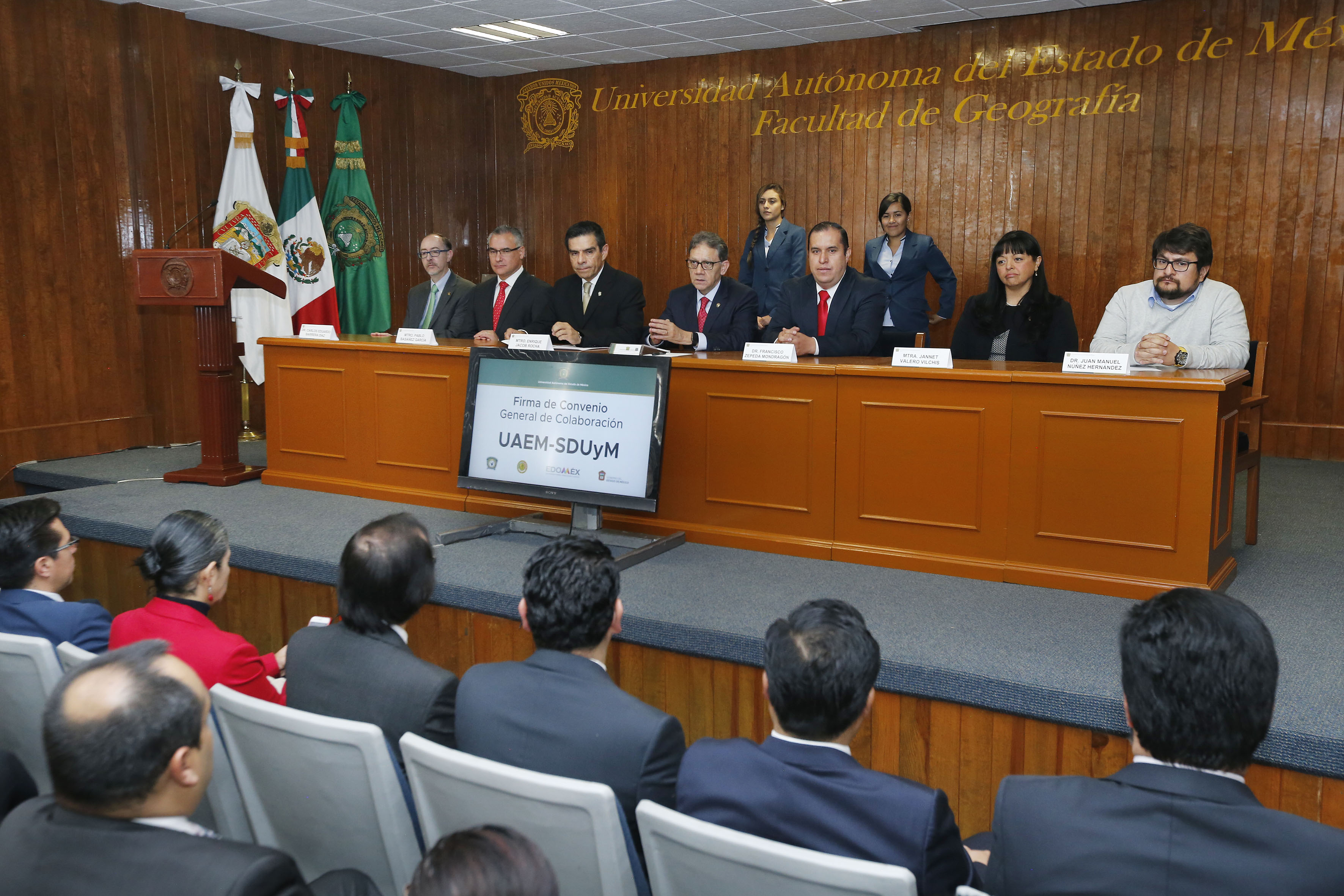 Firma UAEM convenio general de colaboración con la Secretaría de Desarrollo Urbano y Metropolitano