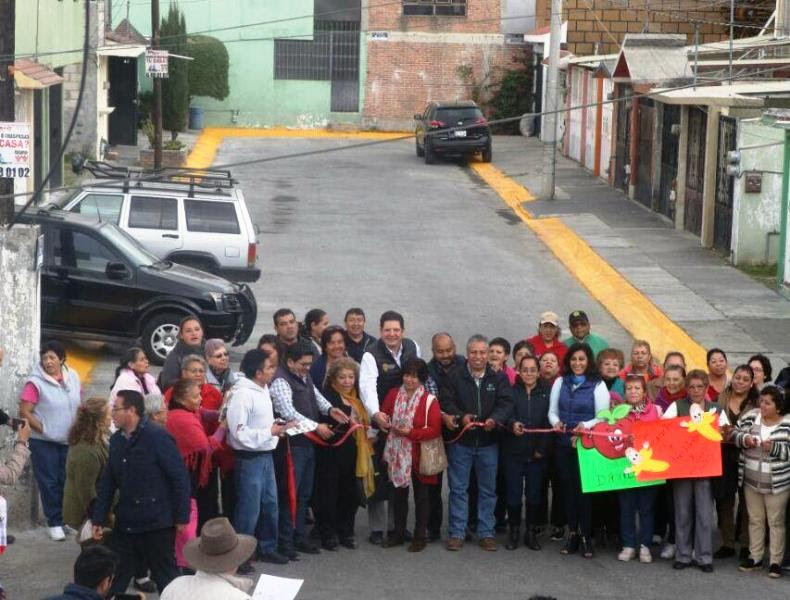 METEPEC- Los vecinos deciden, y con los vecinos se inaugura
