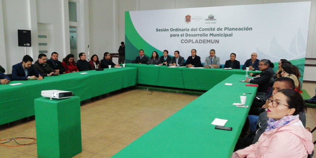 METEPEC, MÉXICO- Informa el COPLADEMUN conclusión de metas de trabajo