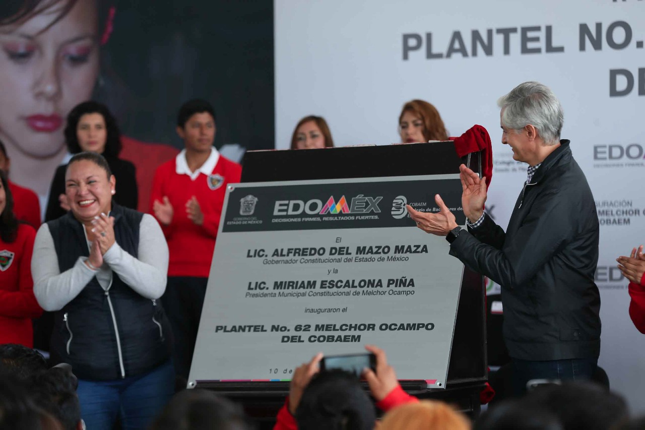 EN EQUIPO SE BRINDAN MEJORES OPCIONES DE DESARROLLO A JÓVENES MEXIQUENSES: ALFREDO DEL MAZO