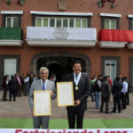 Metepec, México- Alcaldes David López Cárdenas, y Elidio Espinoza Quispe