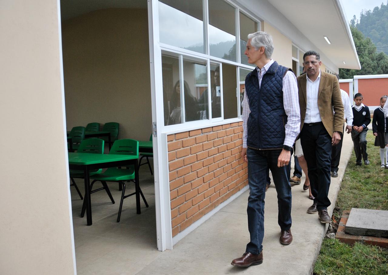 DA A CONOCER ALFREDO DEL MAZO AVANCES DE LA RECONSTRUCCIÓN DE ESPACIOS AFECTADOS POR EL SISMO DE 2017