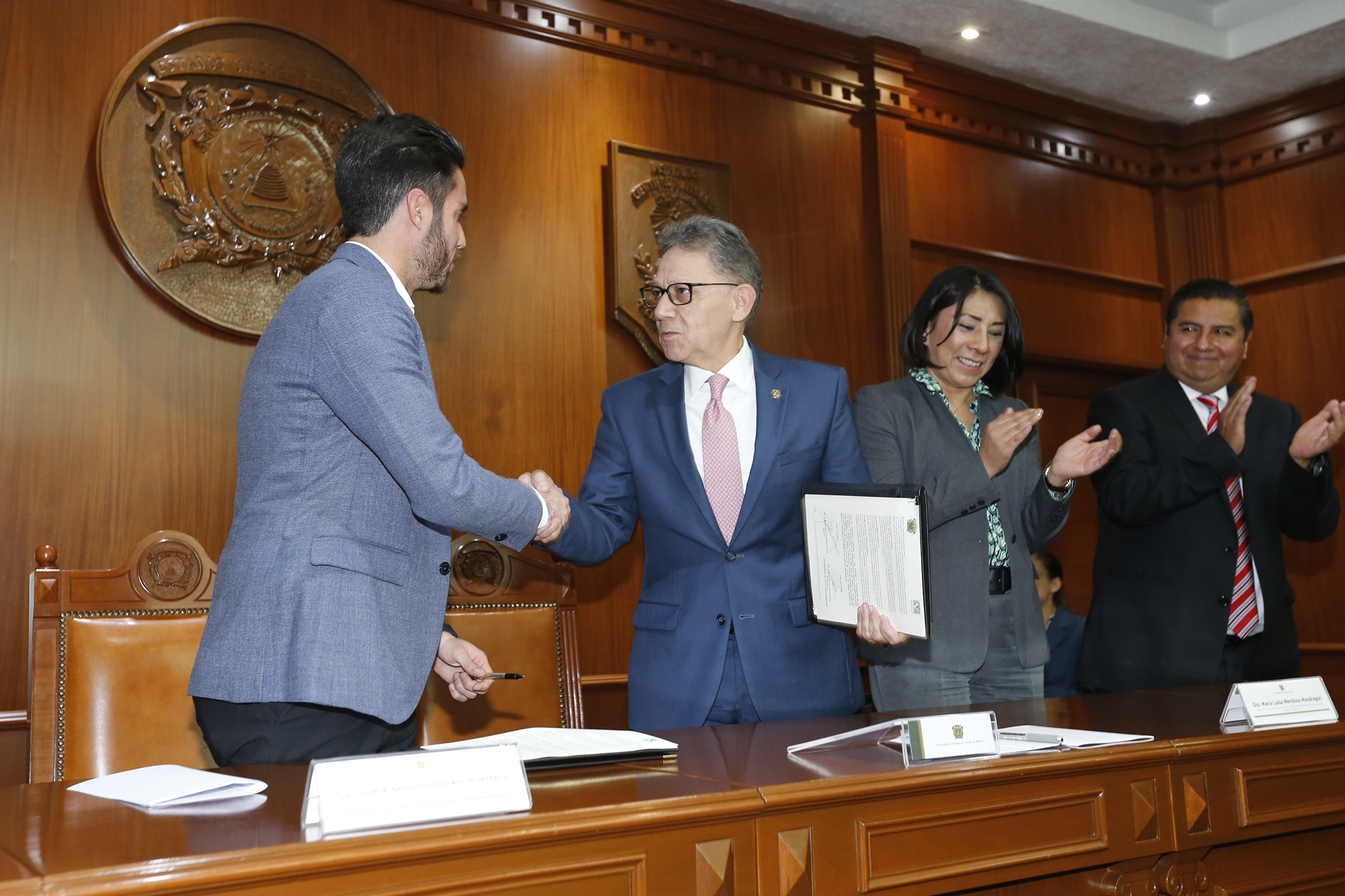 convenio entre la UAEM y el Partido Verde