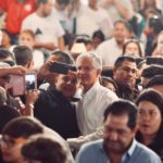 CERCANÍA DE ALFREDO DEL MAZO CON LOS MEXIQUENSES, EN EL MARCO DE LA VISITA DE LÓPEZ OBRADOR