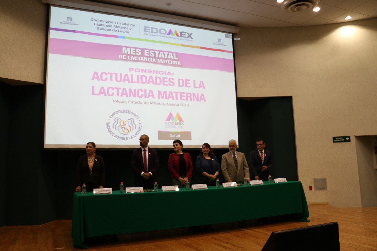 PROMUEVE SECRETARÍA DE SALUD DEL EDOMÉX ALIMENTACIÓN EXCLUSIVA CON LECHE MATERNA DURANTE LOS PRIMEROS SEIS MESES DE VIDA