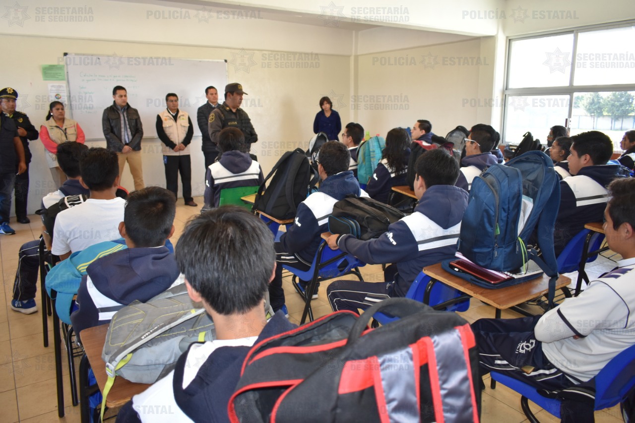 SE MANTIENE EN EL ESTADO DE MÉXICO EL OPERATIVO «MOCHILA SEGURA» PARA PROTEGER A LOS ESTUDIANTES