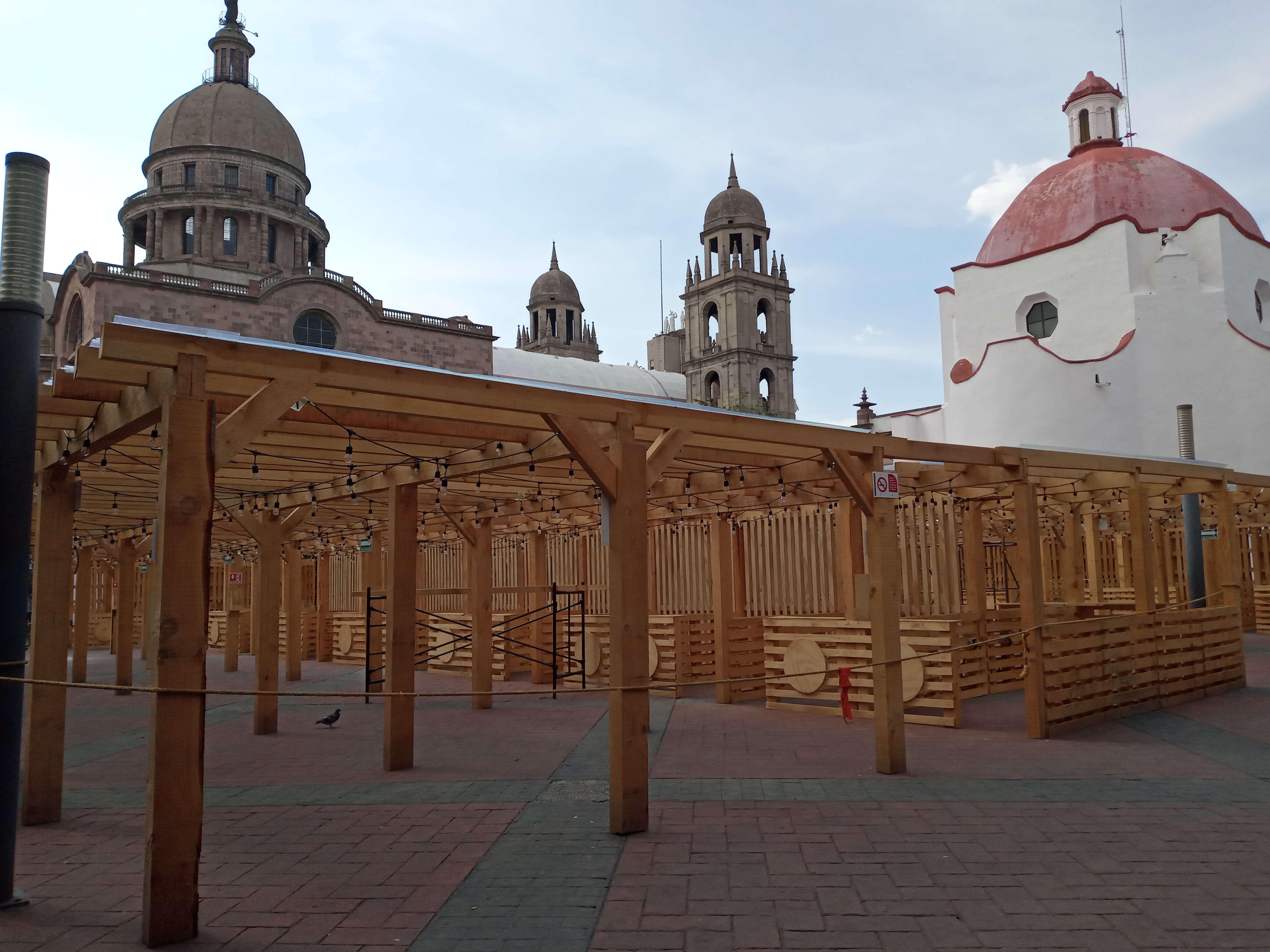 TOLUCA, semiparalizada por la contingencia del Coronavirus.