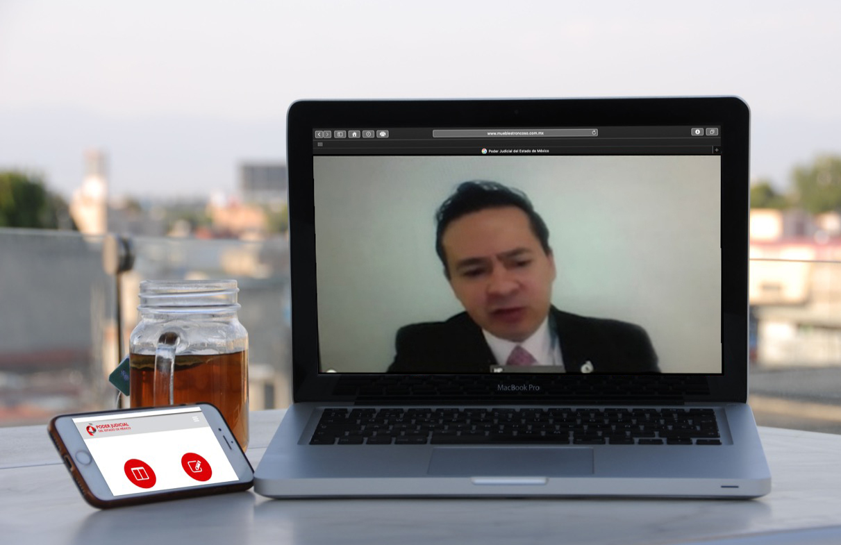 PERITOS DEL PODER JUDICIAL EDOMÉX  TAMBIÉN TRABAJAN  EN LÍNEA DURANTE LA CONTINGENCIA