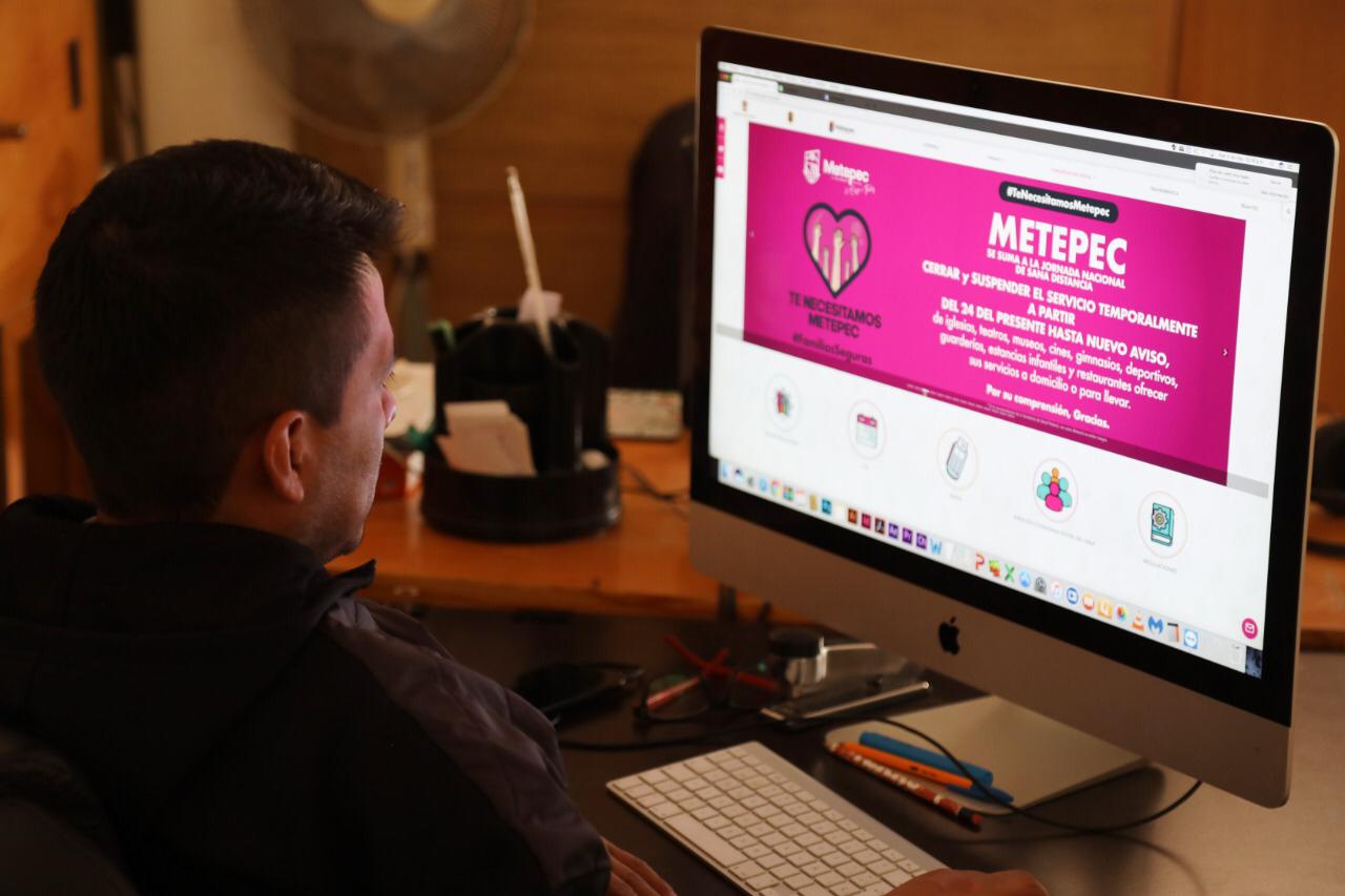 PERSONAL DEL AYUNTAMIENTO DE METEPEC RECIBE CAPACITACIÓN EN LÍNEA