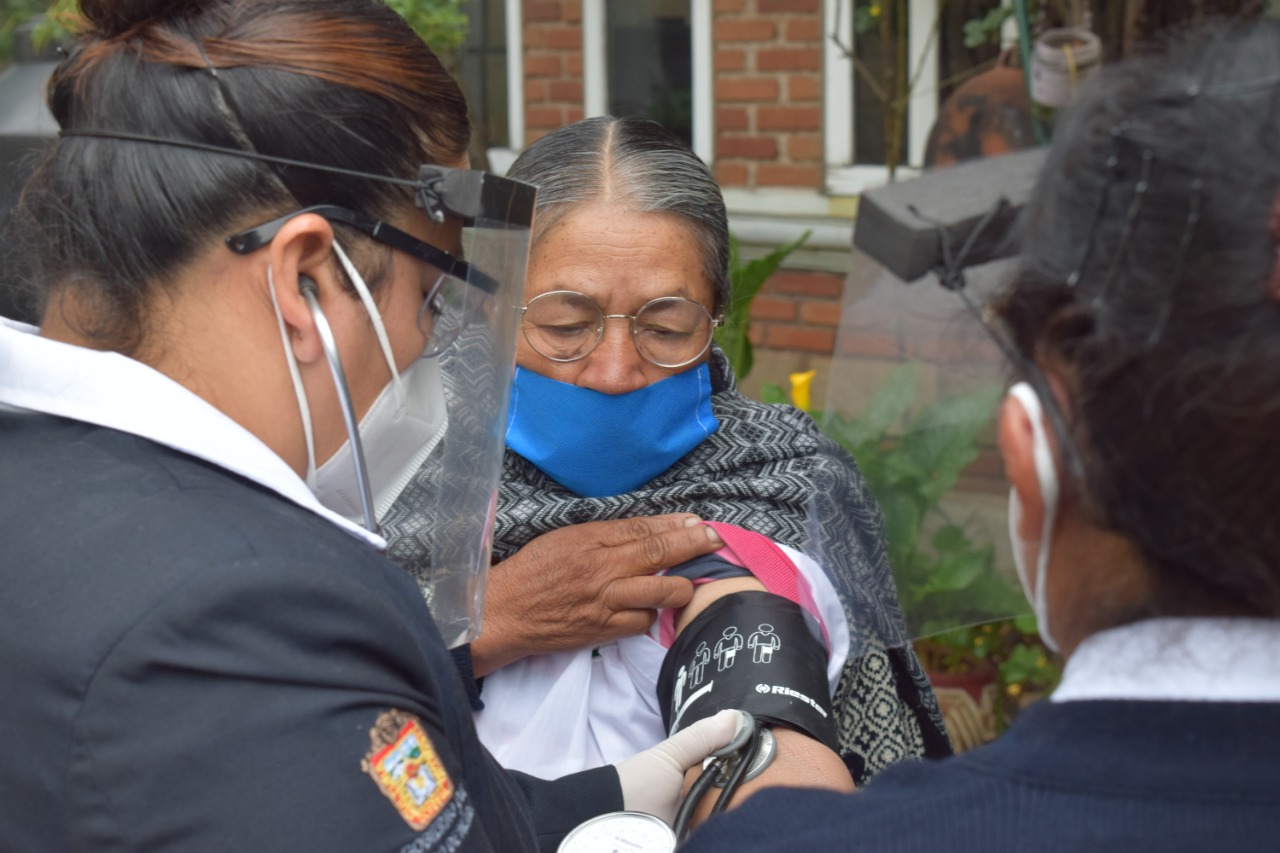 TRABAJA SALUD EDOMÉX A FAVOR DEL BIENESTAR DE LOS ADULTOS MAYORES