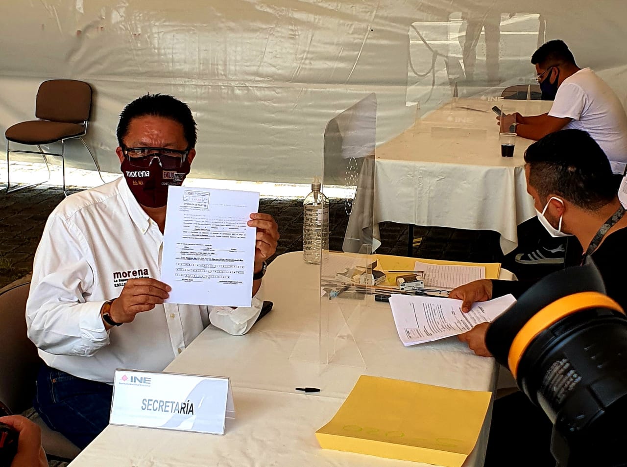 EMILIO ULLOA BUSCA LA SECRETARÍA GENERAL DE MORENA