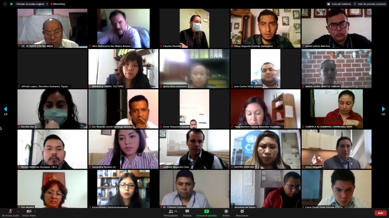 Amplia capacitación de la CODHEM a ciudadanos en nueve meses 231