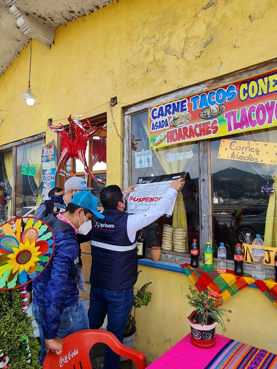 COPRISEM suspende locales de venta de comida en la marquesa (19)