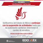 secretaría del medio ambiente Edoméx informa sobre Verificentros. 2021-01-08