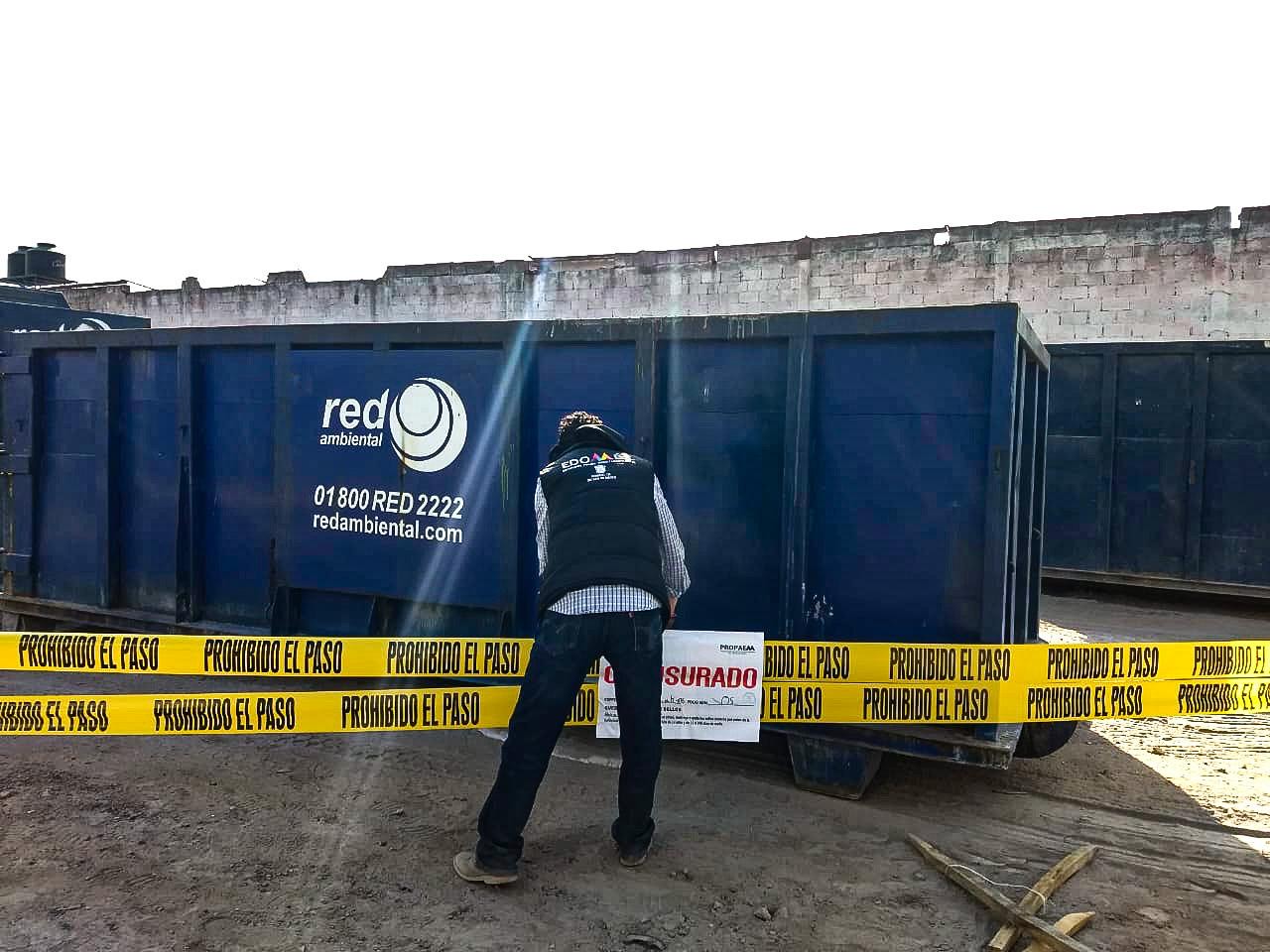 Clausuró la PROPAEM el tiradero de Toluca donde se halló basura hospitalaria (de manejo especial) 2021-02-28