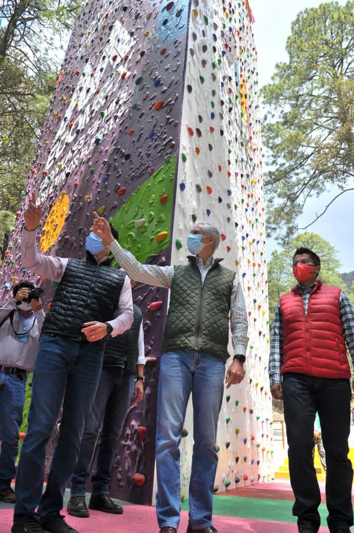 INAUGURA ALFREDO DEL MAZO PARQUE ECOLÓGICO DE JOCOTITLÁN