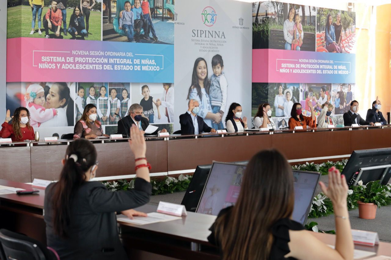 Encabezó el Gobernador del Estado de México la sesión del SIPINNA, donde habló de seguridad en el regreso a clases 2021-04-28 at 1.56.35 PM