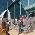 En orden y con prontitud, abandonaron las isnatalaciones de la CODHEM los Servidores Públicos durante el Macrosimulacro