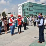 SE SUMÓ AL MACROSIMULACRO LA CODHEM