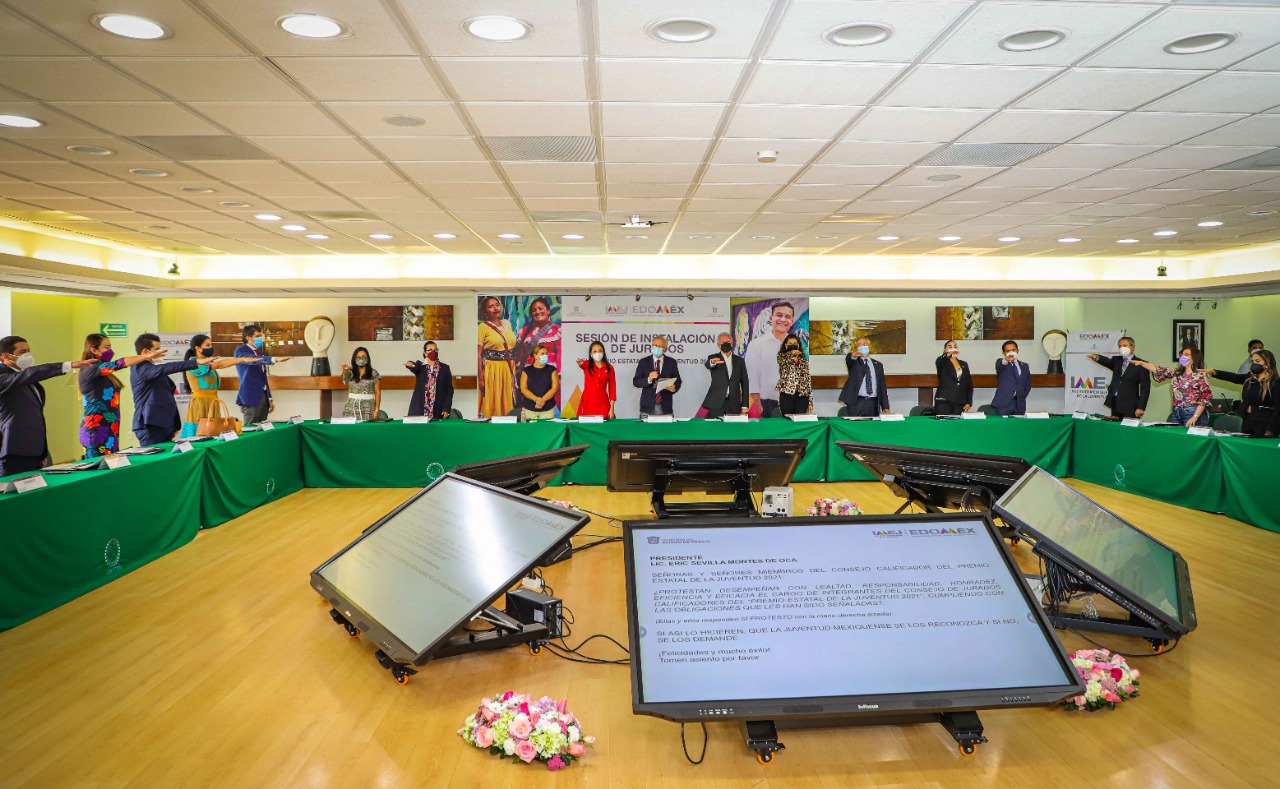 PRESENTA IMEJ AL CONSEJO DE JURADOS CALIFICADORES DEL PREMIO ESTATAL DE LA JUVENTUD 2021