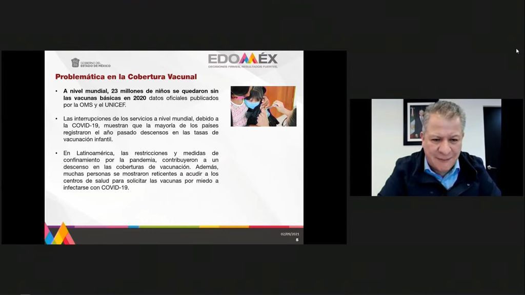 APLICA EDOMÉX ESTRATEGIA PARA COMPLETAR PROGRAMA DE VACUNACIÓN UNIVERSAL EN NIÑOS