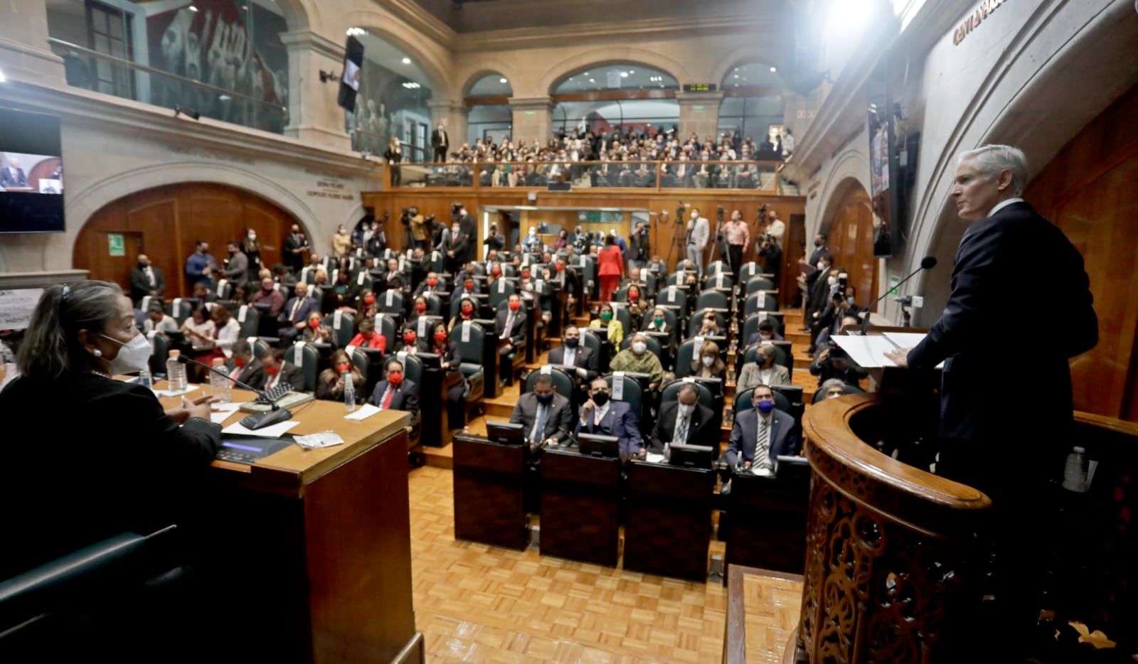 ES LA DEMOCRACIA DIVERSIDAD QUE UNE Y FORTALECE AL ESTADO DE MÉXICO: ALFREDO DEL MAZO