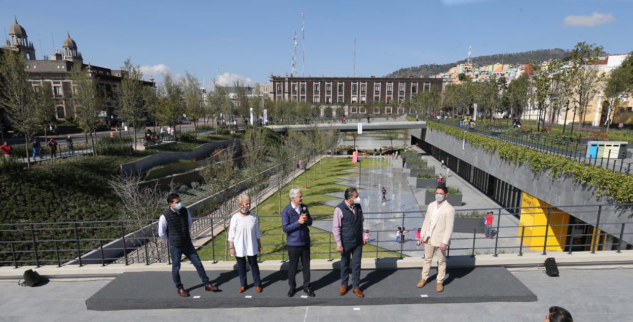 INAUGURA ALFREDO DEL MAZO EL PARQUE DE LA CIENCIA FUNDADORES; LA INTERVENCIÓN URBANA MÁS IMPORTANTE DE LOS ÚLTIMOS 40 AÑOS EN TOLUCA