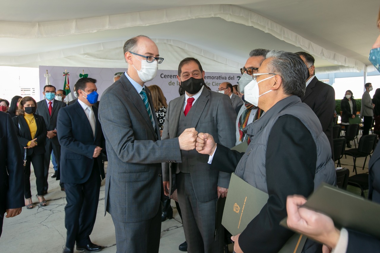 NECESARIO INCREMENTAR FINANCIAMIENTO PARA DESARROLLO DE LA CIENCIA, TECNOLOGÍA E INNOVACIÓN EN LA UAEM: CARLOS EDUARDO BARRERA