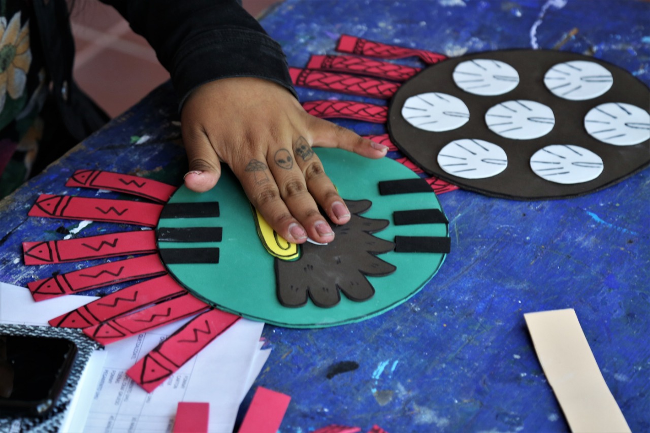 El Museo de Antropología del Centro Cultural Mexiquense ofrece taller para elaborar el Chimalli de Panhuéhuetl. 11-XI-2021