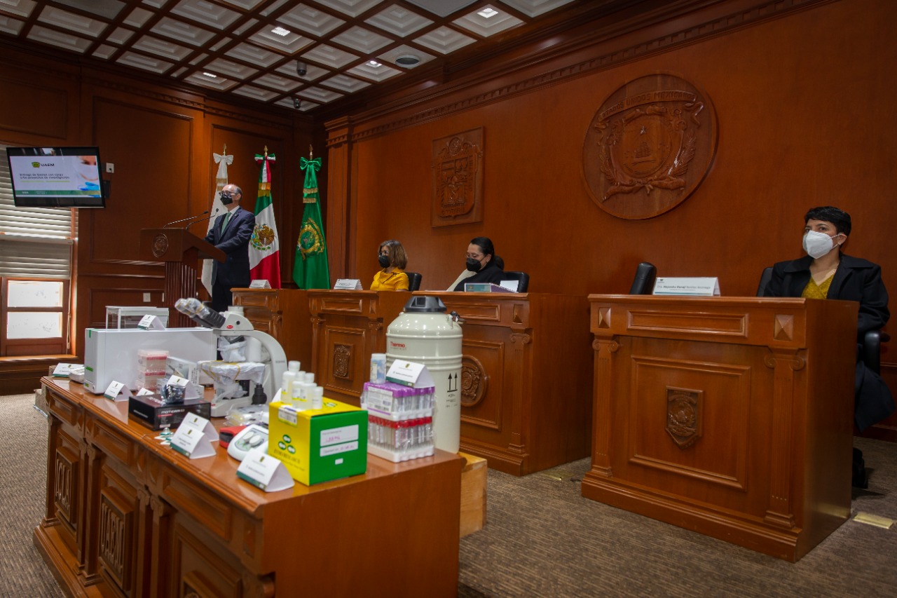 IMPULSA LA UAEM DESARROLLO CIENTÍFICO Y TECNOLÓGICO CON IMPACTO SOCIAL