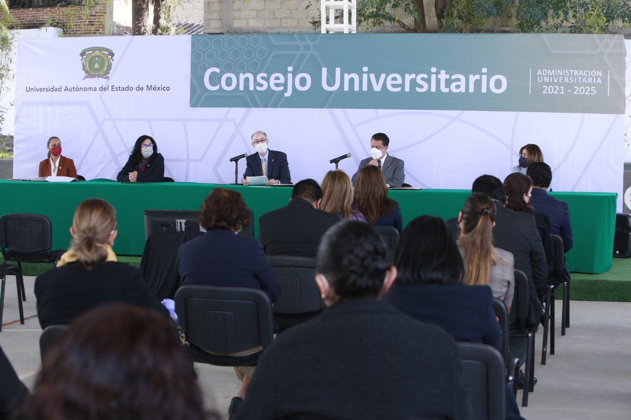 Sesión del H. Consejo Universitario de la UAEM en la Unidad Tenancingo. 2021-11-28 at 7.38.40 AM