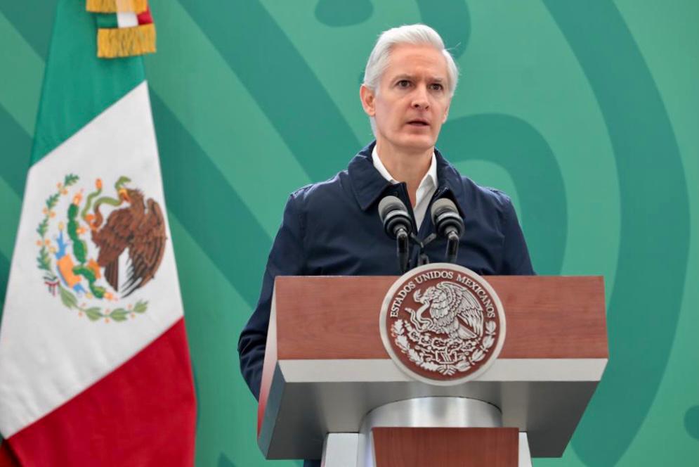 El Gobernador Alfredo del Mazo explicó el descenso de delitos de alto impacto en el Edoméx, al participar en la conferencia matutina del Presidente López Obrador.