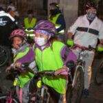 Entusiasmo y participación familiar en la Rodada de Periodistas por las calles de Toluca