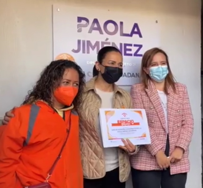 La Diputada Paola Jiménez inauguró en Toluca la Casa de Atención Ciudadana, para ofrecer un espacio seguro a mujeres y niñas