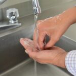 Lavado correcto de manos permanentemente. 2022-01-24