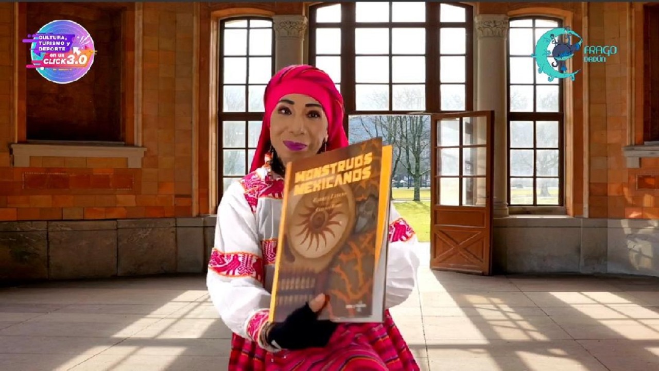 ENSEÑAN A PÚBLICO INFANTIL CUÁLES SON LOS MONSTRUOS MEXICANOS