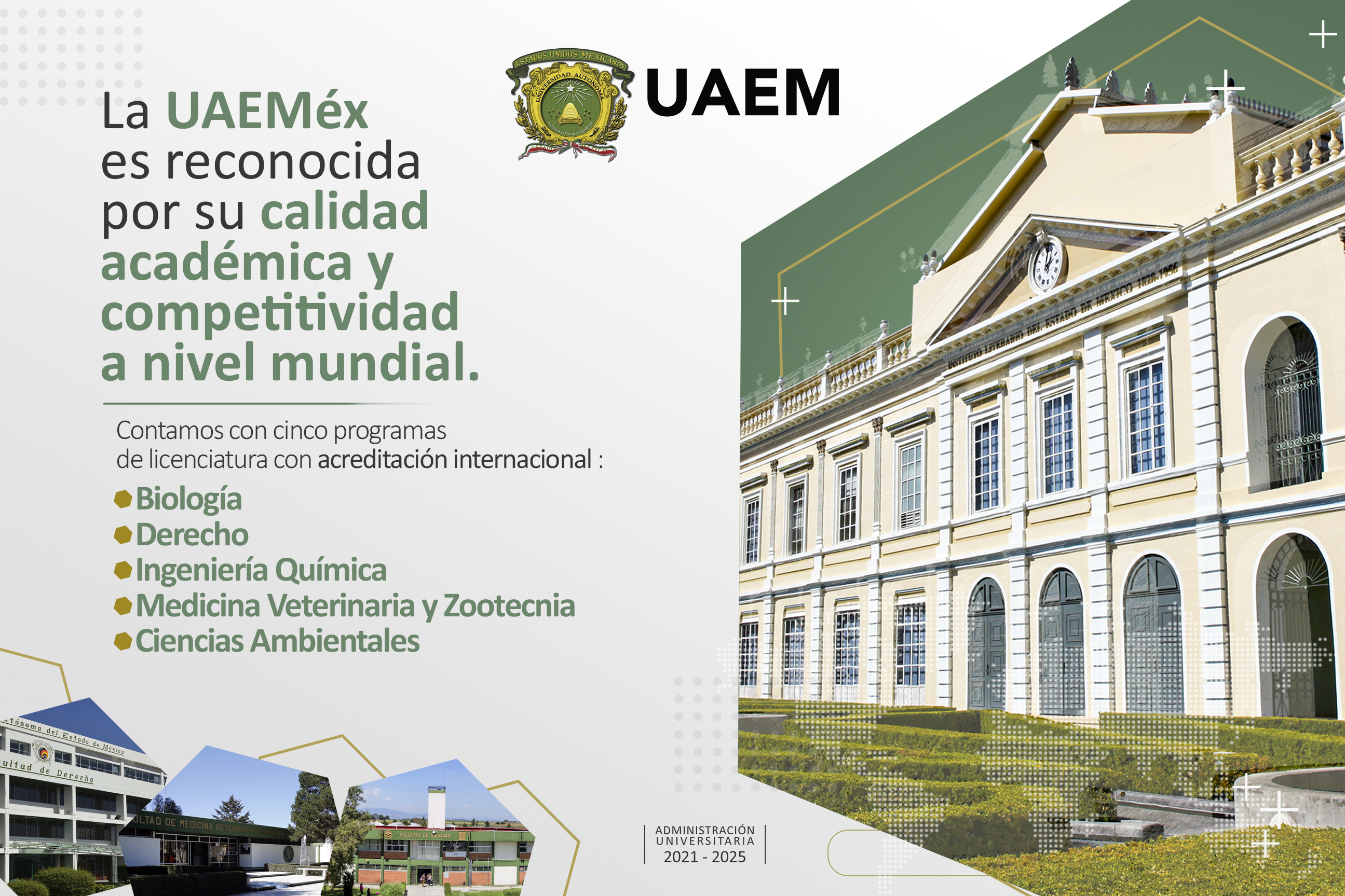 RECONOCEN CALIDAD EDUCATIVA DE LA UAEMex A NIVEL INTERNACIONAL