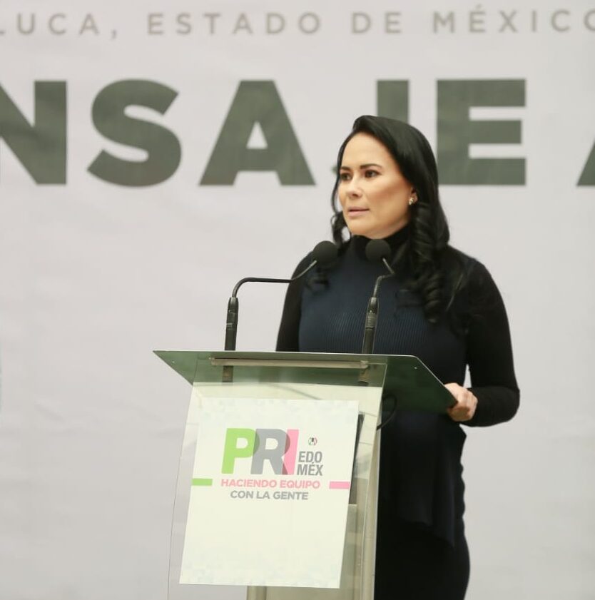 «MISIÓN CUMPLIDA» RENUNCIA A LA PRESIDENCIA DEL CDE DEL PRI, ALEJANDRA DEL MORAL