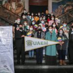 La Secretaria de Docencia de la UAEM, Yolanda Ballesteros Sentíes dio la bienvenida a los 25 estudiantes europeos y latinoamericanos