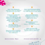 Ubicación de las Sedes de Mujerees por la Cultura, de la Secretaría de Cultura, Turismo y Deporte, del GEM.
