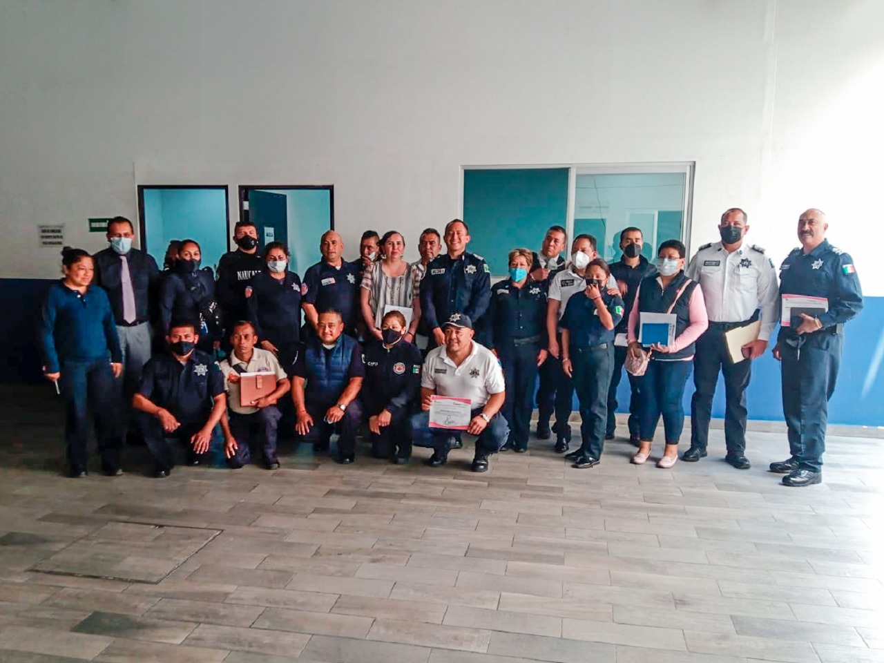 Elementos de la Policía Municipal de Naucalpan recibieron capacitación del GEM sobre protocolos de búsqueda de personas perdidas