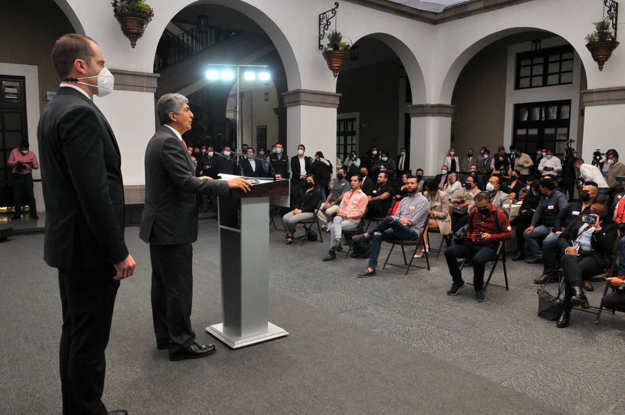 Ernesto Némer Álvarez dirigió un mensaje a medios en el que dio a conocer las acciones en Seguridad, e invitó a la gente a vacunarse contra el COVID