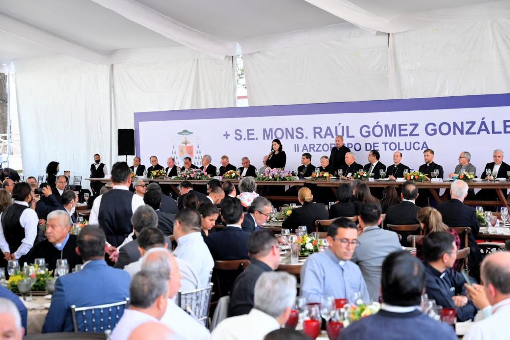 COMPARTE GOBIERNO ESTATAL CON IGLESIA CATÓLICA PROPÓSITO DE VELAR POR EL BIEN DE LOS DEMÁS