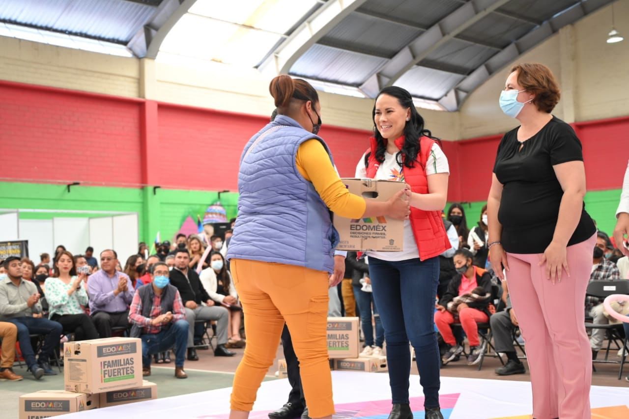 Ante el encarecimiento del costo de la Canasta Básica, el GEM apoya a la gente con ek orgrama Familias Fuertes.