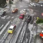 Granizada en Metepec