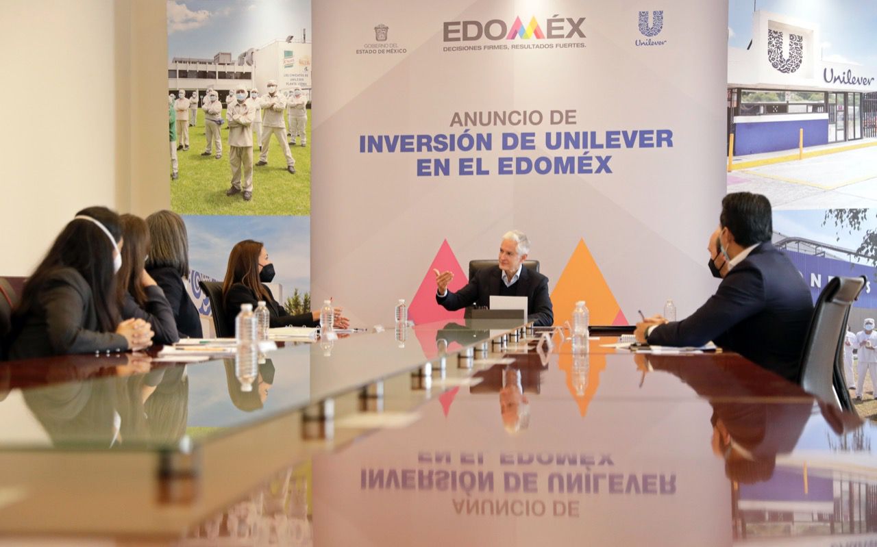 Al invertir 5 mil 500 millones en Edoméx, creará 2 mil 700 empleos para los mexiquenses, dijo el Gobernador.