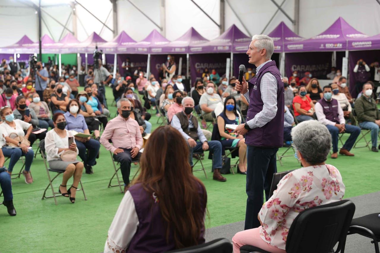 BENEFICIAN CARAVANAS POR LA JUSTICIA COTIDIANA A MÁS DE 100 MIL FAMILIAS MEXIQUENSES: ALFREDO DEL MAZO