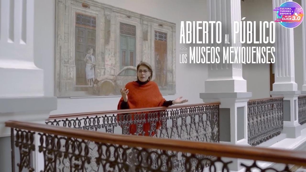 OFRECE MUSEO DE BELLAS ARTES RECORRIDO VIRTUAL DE SUS INSTALACIONES EN CULTURA, TURISMO Y DEPORTE EN UN CLICK 3.0